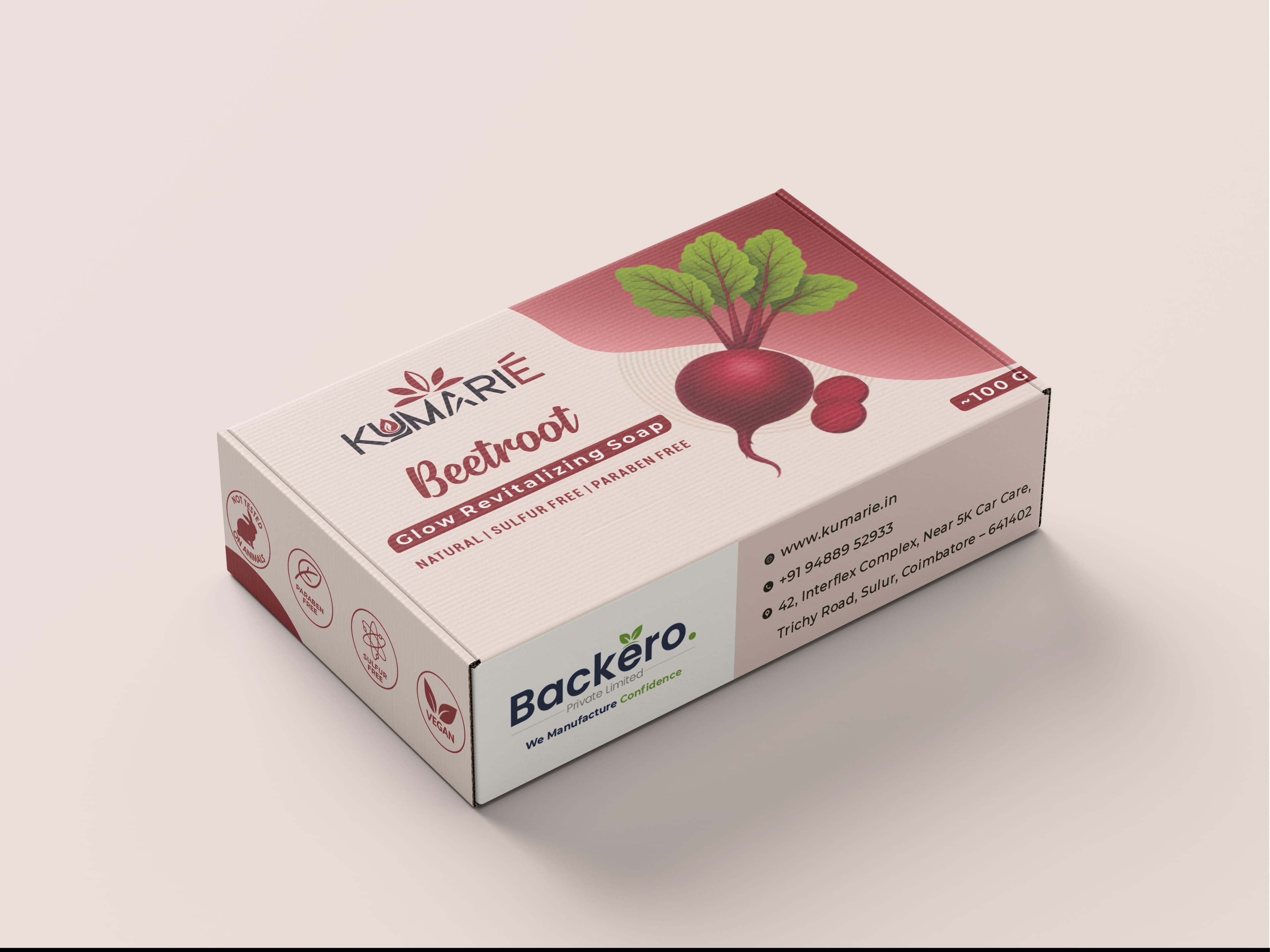 Beetroot Glow Revitalizing Soap