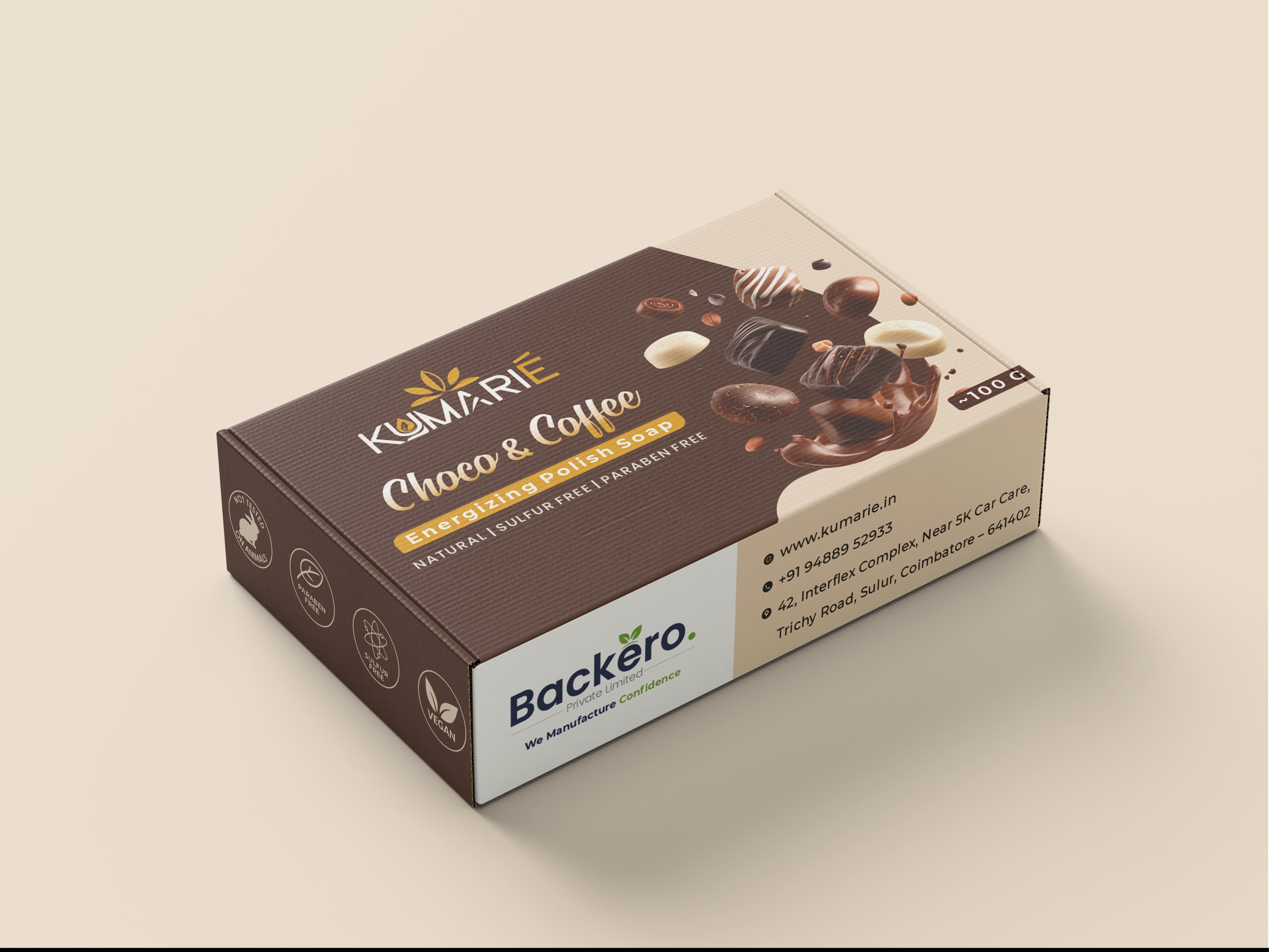 Choco Coffee Energizing Polish Soap