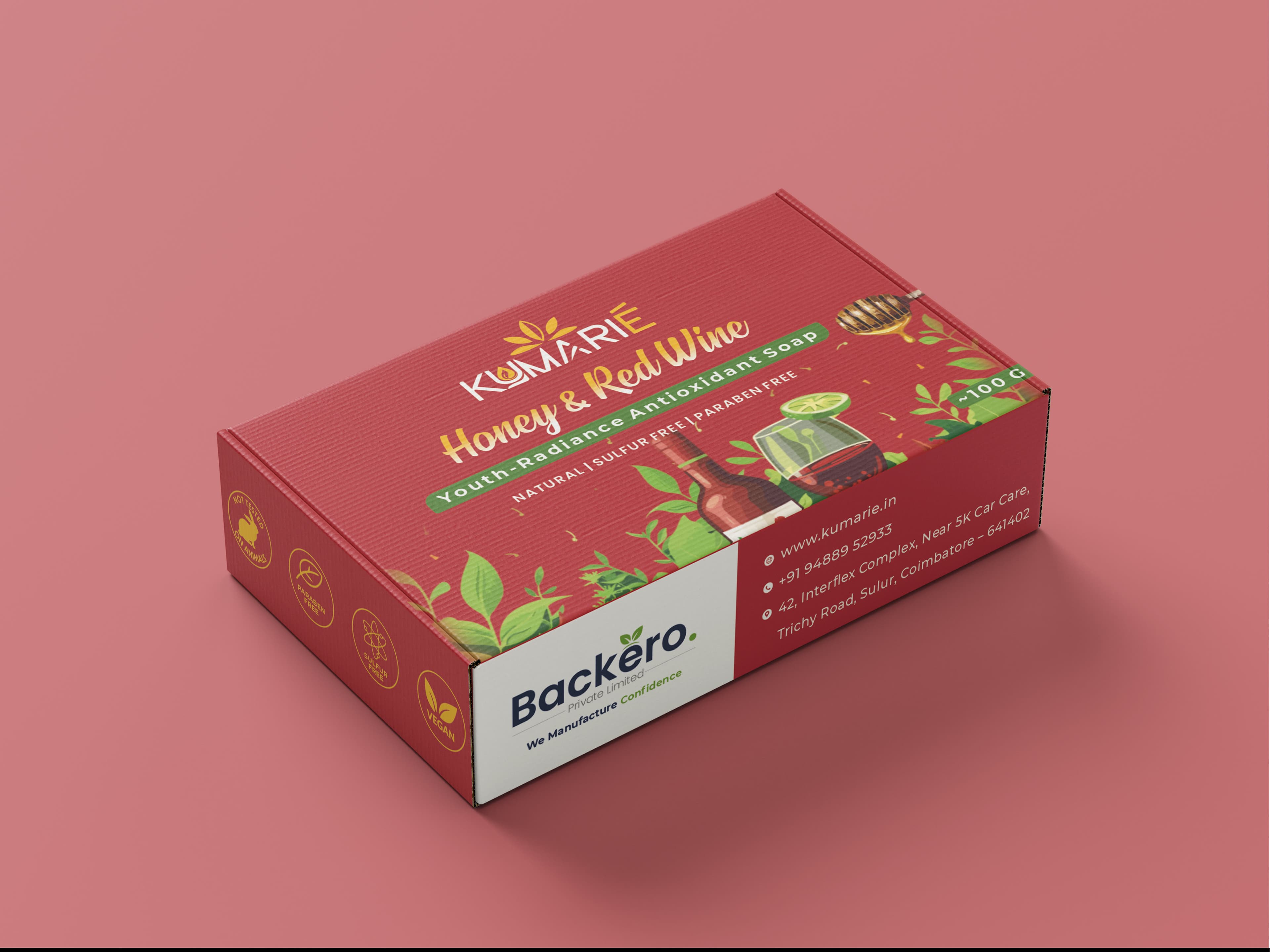 Honey & Red Wine Youth-Radiance Antioxidant Soap