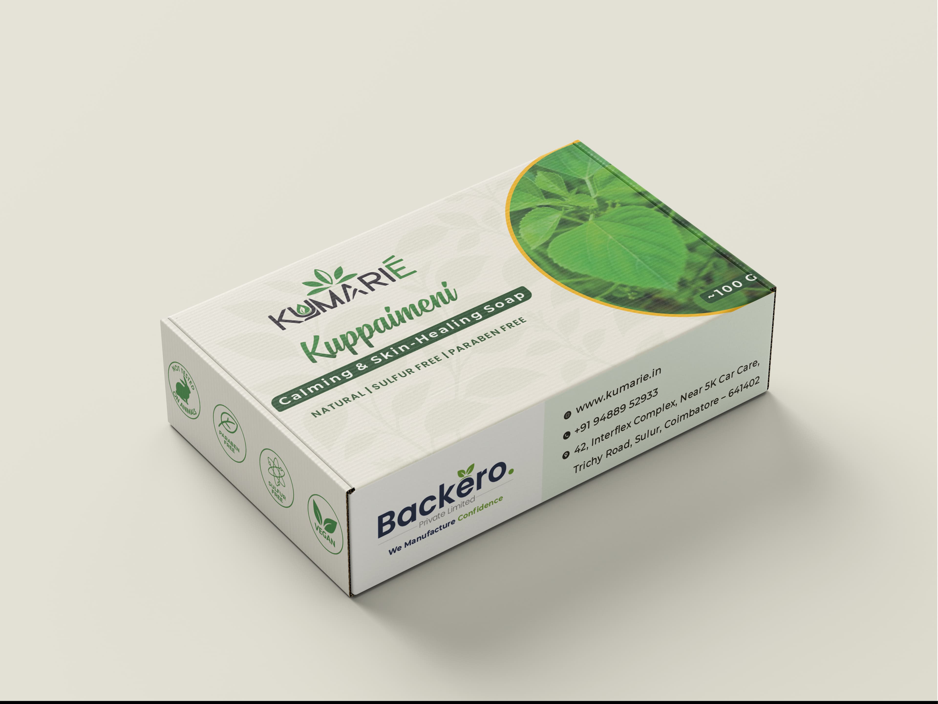 Kuppaimeni Calming & Skin-Healing Soap