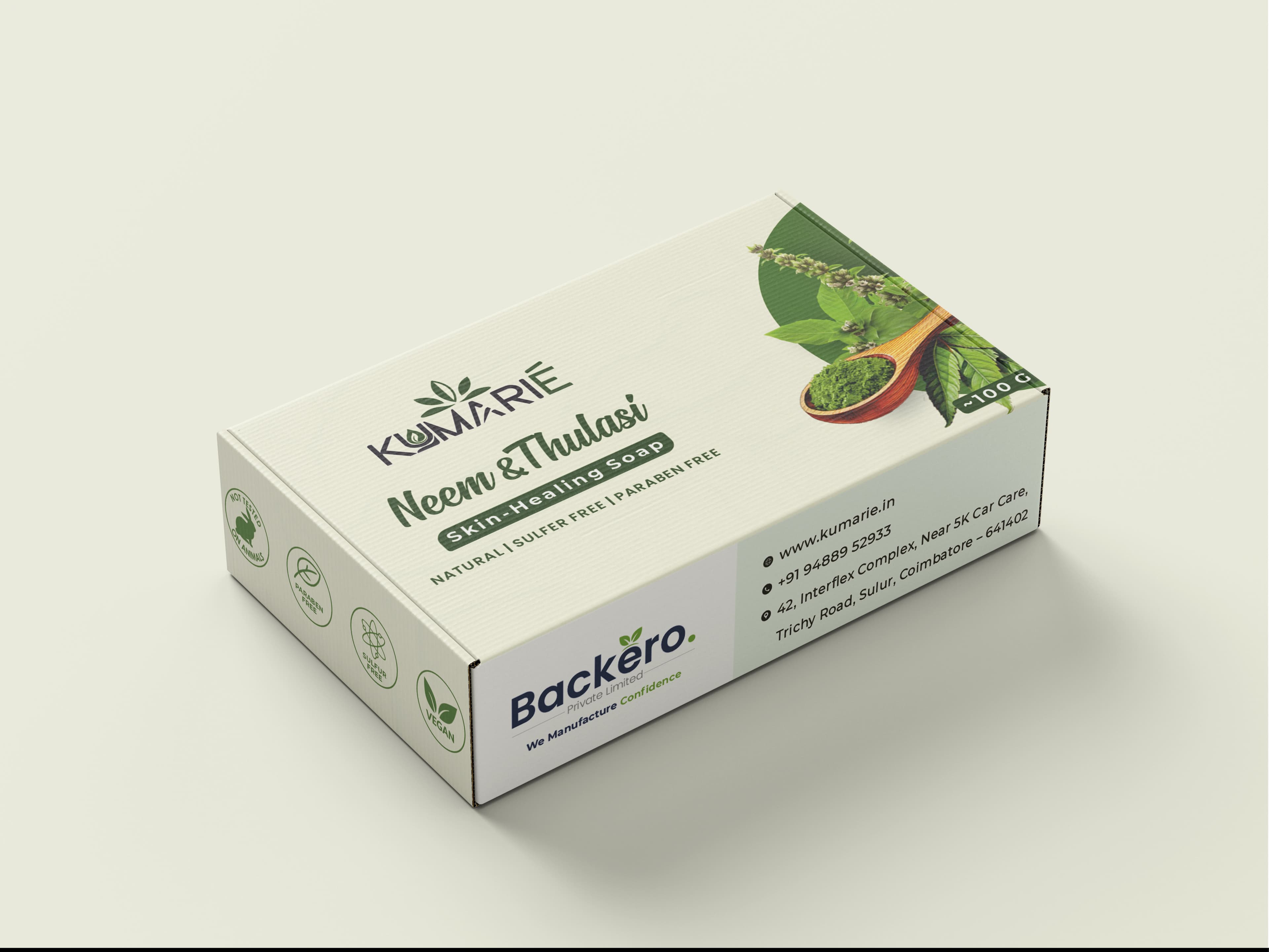 Neem & Thulasi Skin-Healing Soap
